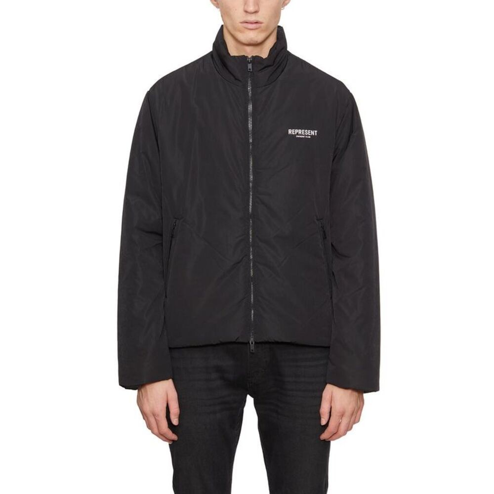 REPRESENT Padded Bomber Jacket Men BLACK Underwear